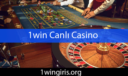 1win canlı casino oyunlarıyla dikkatleri üzerine çekmeyi başarmaktadır.